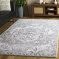 thumbnail image 2 of SAFAVIEH Luna Moriah Medallion Area Rug, Gray/Ivory, 9' x 12', 2 of 8
