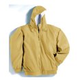 thumbnail image 1 of Tri-Mountain Bay Watch 3600 Nylon hooded jacket, Medium, Vegas Gold, 1 of 2