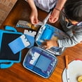 thumbnail image 2 of TOPOKO Ice Packs for Lunch Bags, Cooler. Freezer Packs for Lunch Box, Cooler Bag. Slim Reusable & Long-Lasting, BPA-Free, Quick Freeze, Perfect for Picnic, Camping, Beach, Outdoor Sports., 2 of 6