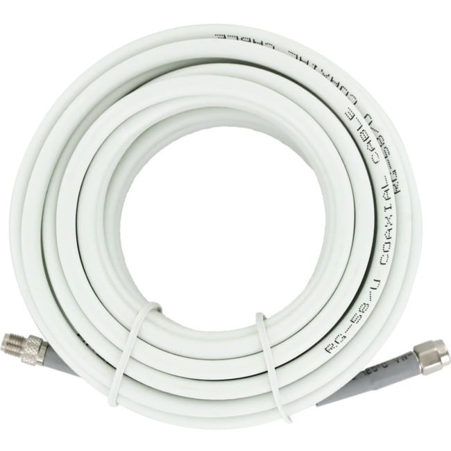 Wilson Electronics 955823 Coaxial Cable Extension for Antennas, White