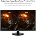 thumbnail image 6 of ASUS VA27DQ 27" 1920x1080 Full HD LCD IPS 75Hz Adaptive Sync Desktop Monitor, 6 of 9