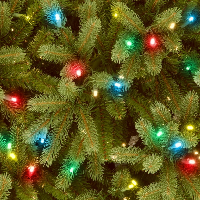 National Tree Company 7.5ft Pre-Lit Jersey Fraser Fir