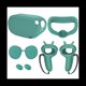 thumbnail image 1 of Para Meta Protectora de Silicona para Host Juego de 5 Piezas Accesorios VR Antideslizantes y AnticaíDas,Verde, 1 of 5