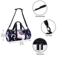 thumbnail image 5 of Unicorn All-in-One Sports Bag: Yoga, Dance, Travel, Swim. 17.7 Inches Size with Interior Zipper Pocket and Large Capacity., 5 of 6