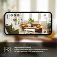 thumbnail image 3 of Camara de Seguridad Inteligente Chamberlain myQ MYQ-C13AXXW Interior Full HD 1080p Wi-Fi Vision Nocturna Audio Bidireccional, 3 of 5