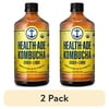 (2 pack) Health-Ade Probiotic Kombucha Tea, Ginger Lemon, 16 fl oz
