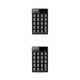 thumbnail image 1 of Seitruly Wired Numeric Keyboard 19 Keys Mechanical Key-board Keypads Keypad Portable 2.4G Mini Number Rechargeable Digital for Laptop Negro 2piezas, 1 of 6
