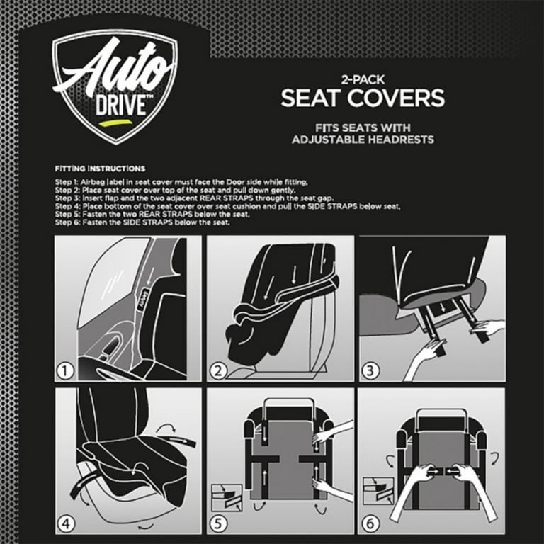 Jesus Car Seat Covers Set 2 Pc, Car Accessories Seat Cover – Love