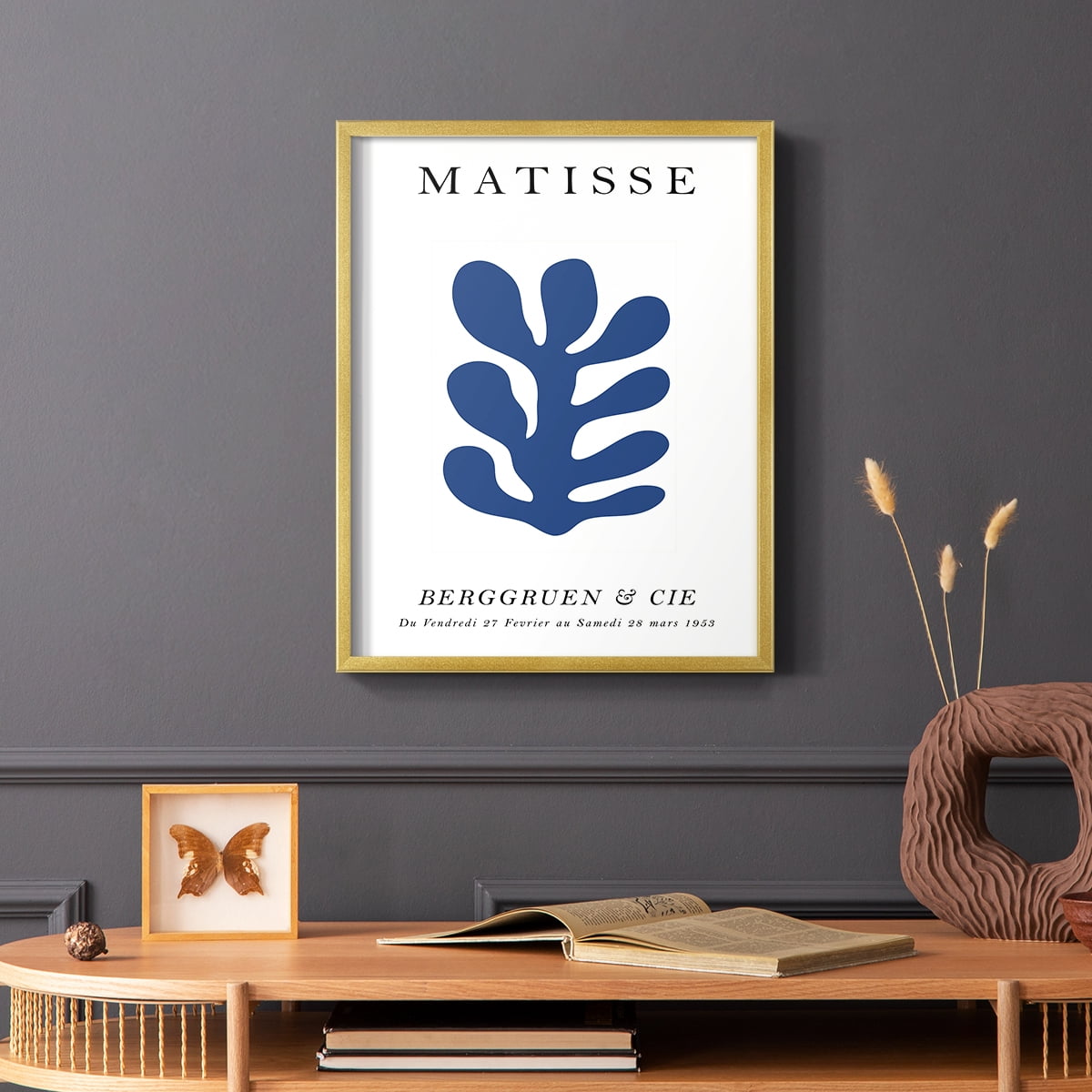 Matisse CCXCVIII in Solid Wood 16 x 20 Framed Print