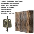 thumbnail image 5 of Caja de madera con bisagras, bisagra plana, bisagra para mesita de noche, puerta de gabinete clásica, muebles para mejorar el hogar, bisagra para ventana, 5 of 5