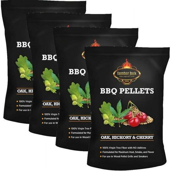 Lumber Jack 80 Pound Oak-Hickory-Cherry (Supreme Blend) BBQ Pellets