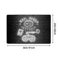 thumbnail image 3 of Eat Sleep Game Repeat Gamer Console Rugs Doormat, Non-Slip Machine Washable Carpets Floor Door Mat , 36" x 24", 3 of 7