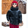 thumbnail image 6 of ATOGUTA Boys Puffer Jacket Winter Fleece Jacket Zip Up Hooded Puffer Quilted Kids Outerwear Jacket for Boys Size 1T-11 Black, 6 of 6