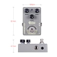 thumbnail image 3 of Pedal de efecto Dolamo D-5 Mark IV Distortion Pedal de efecto de guitarra Pedal de distorsión con True Bypass para guitarra eléctrica Tomshoo Pedal de efecto, 3 of 3