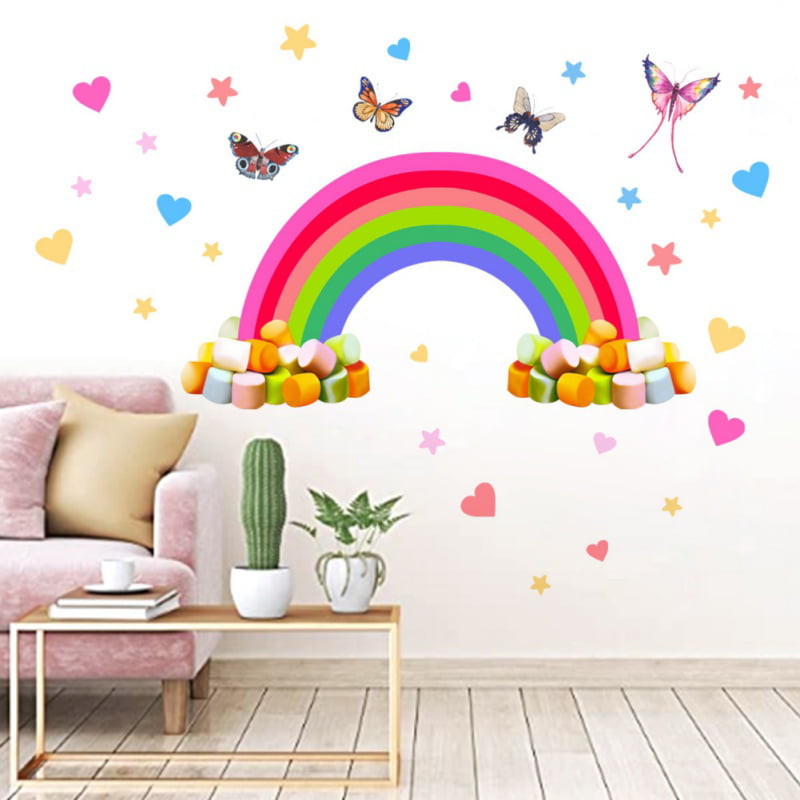 Wall Stickers Child Bedroom Colorful Pencil Wall Decal Playroom Lovely Decor 1PC 