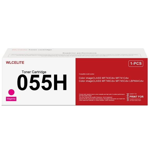 CRG 055H Magenta Toner Compatible for Canon 055H Toner Cartridge Printer