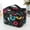 black rose, variant on Large Capacity Cosmetic Bag Cartoon Cosmetic Storage Bag Portable Cosmetic Bag Waterproof Wash Bag
