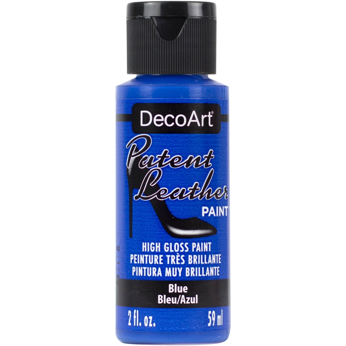 Patent Leather Paint 2ozBlue