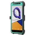 thumbnail image 5 of Jitterbug Smart 2 Case w/[Built In Screen Protector] Belt Clip Holster Shock Proof Dual Layer Hard Case Full Body Protection Phone Case - Teal, 5 of 6
