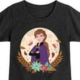 thumbnail image 3 of Frozen - Fall - Anna & Leaves - Toddler & Youth Girls Short Sleeve Graphic T-Shirt, 3 of 5