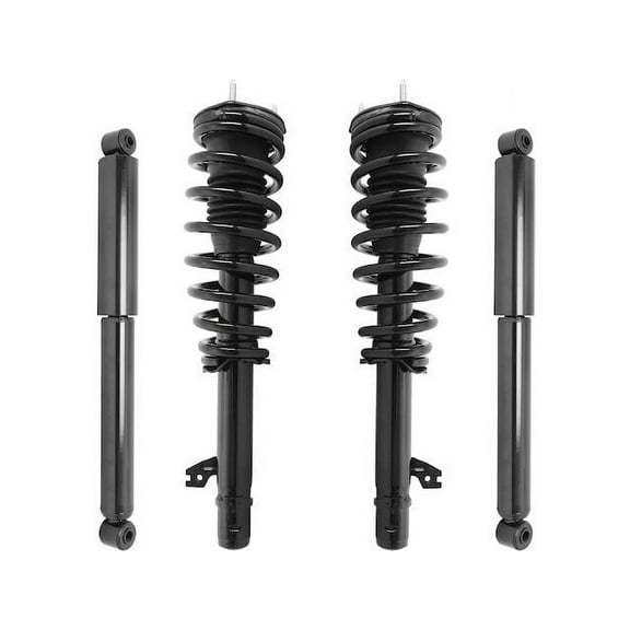 Front and Rear Suspension Strut and Shock Absorber Assembly Kit - Compatible with 2009 - 2013 Mazda 6 2010 2011 2012