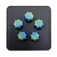 thumbnail image 1 of Juego Tradicional Gonggi Jack Stone Pebbles Set para Juegos Familiares () Green, 1 of 3