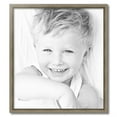 thumbnail image 2 of ArtToFrames 26" x 29" Silver Picture Frame, 26x29 inch Silver Wood Poster Frame (WOM-5023), 2 of 7