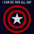 thumbnail image 2 of Men's Marvel Cap Do This All Day  Graphic T-Shirt, 2 of 5