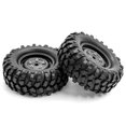 thumbnail image 4 of Neumático Irfora Neumáticos de goma RC Crawler, neumáticos de coche RC con llantas de repuesto para 1/10 Traxxas TRX-4 Axial SCX10 90046 90047 CC10 RC Car Irfora Neumático, 4 of 6