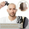 5 IN 1 4D Rotary Electric Shaver Rechargeable Bald Head Shaver Beard