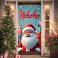 thumbnail image 4 of Festive Decoration Hohoho Banner Christmas Party Cheerful Background Gifts, 4 of 9