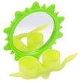 thumbnail image 3 of MasteelfCA Birds Mirror Plastic Hanging Food Container Household Parrot Swing Eating Case, 3 of 7