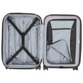 thumbnail image 3 of DELSEY PARIS Titanium 21" Hardside Carry-On Spinner Luggage, Red, 3 of 11