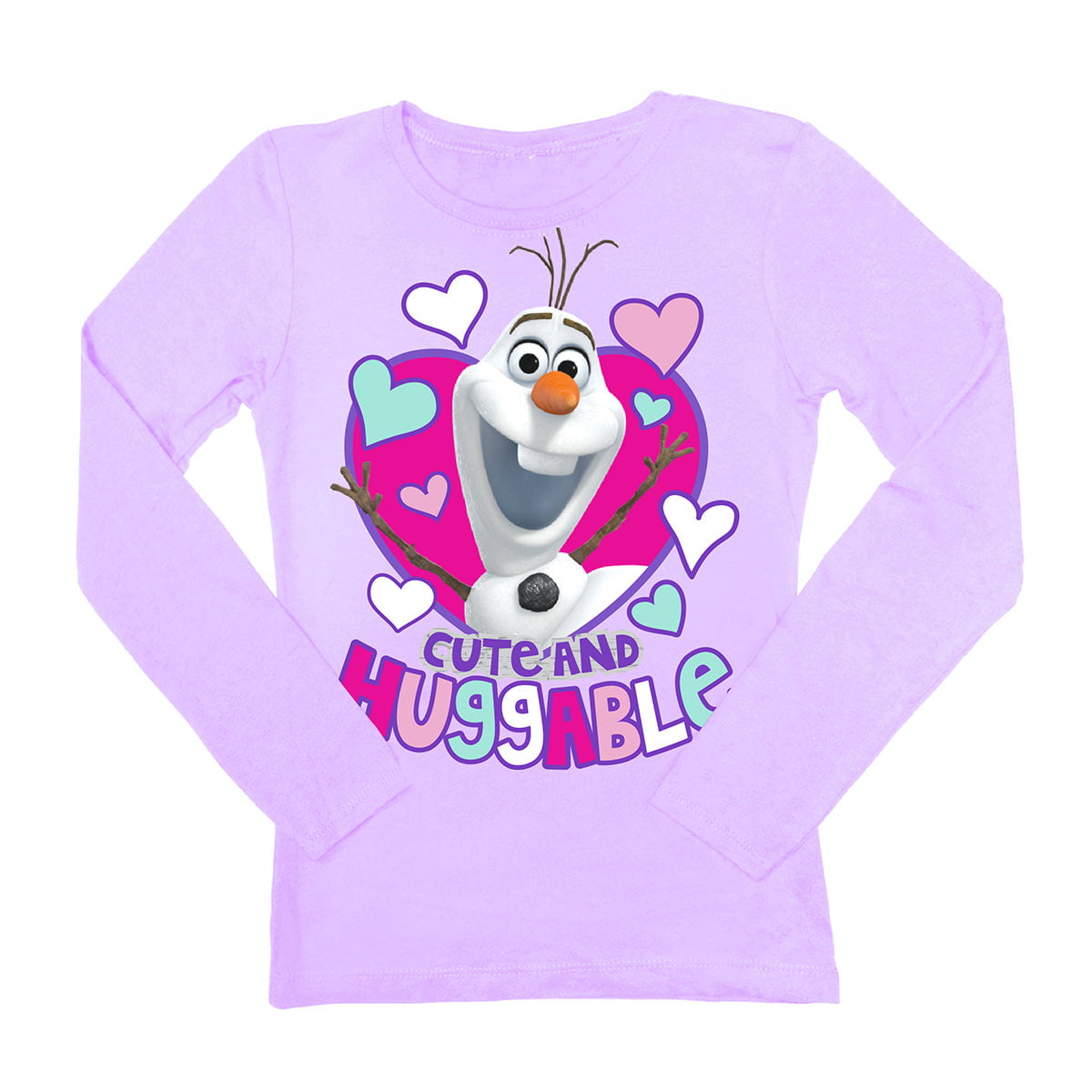 cijfer duisternis bijkeuken Disney Frozen Olaf Cute and Huggable Girls Lilac Purple Pullover Sweater |  6x - Walmart.com