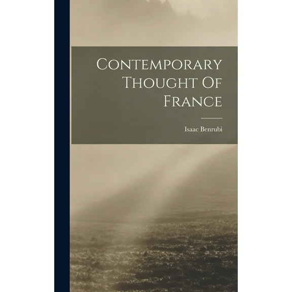 Contemporary Thought Of France (Hardcover)
