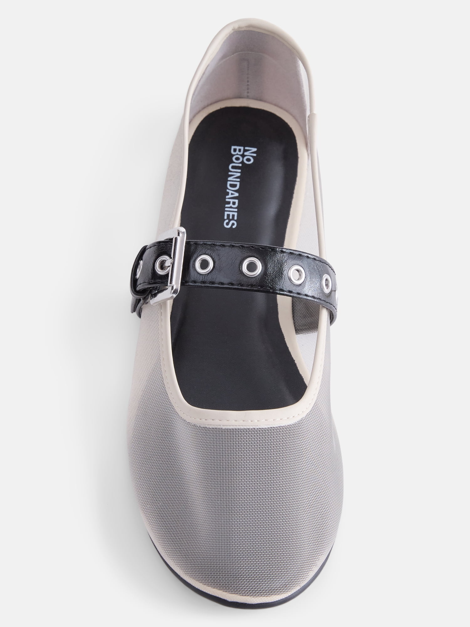 No Boundaries Women’s Mesh Mary Jane Flats