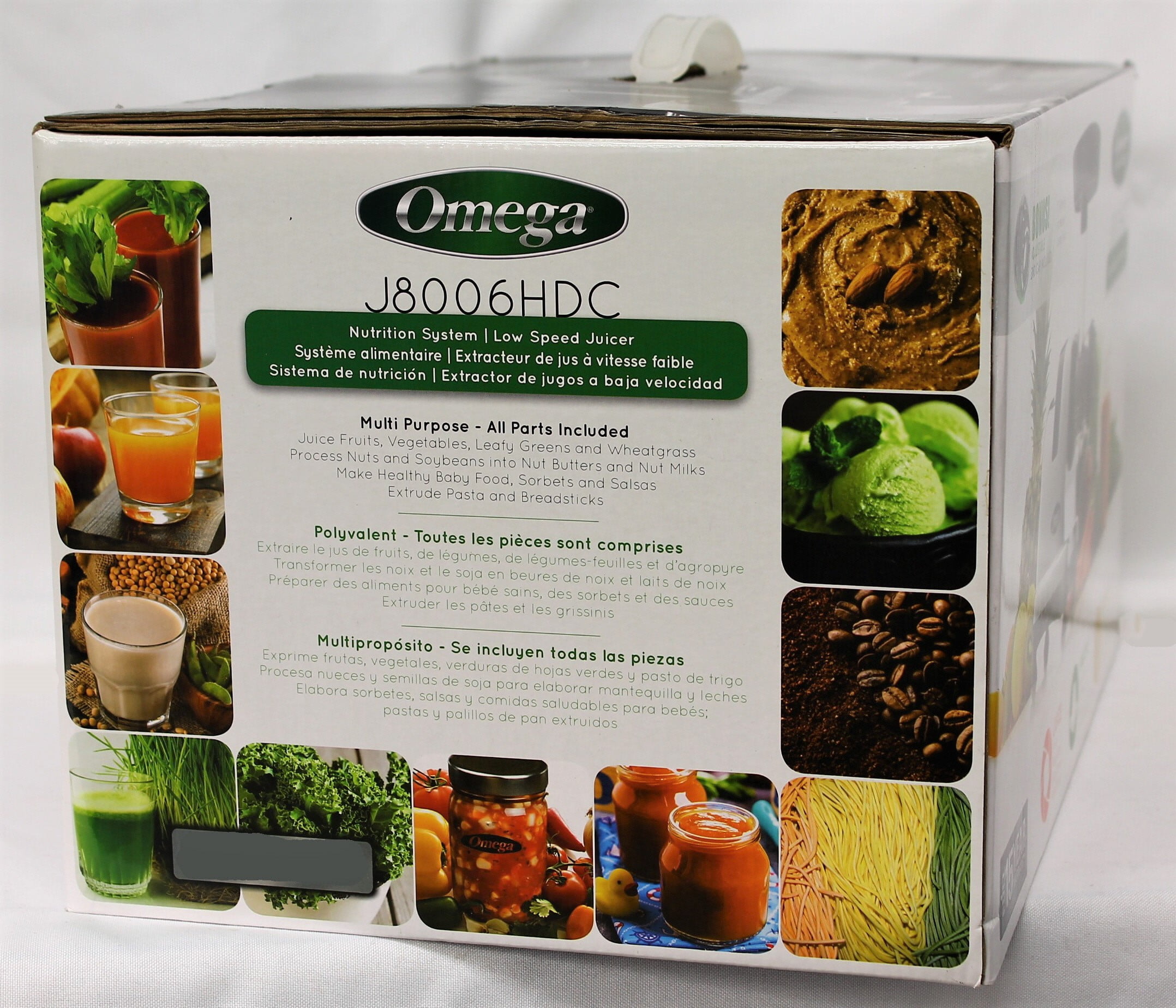 Omega Cnc80s Compact Cold Press Masticating Juicer Nutrition System Walmart Com Walmart Com
