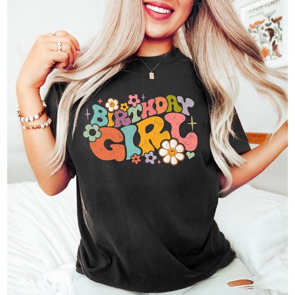 The Birthday Girl T-Shirt,Birthday Party Girl Shirt,Birthday Squad Shirt,Youth Birthday Girl Shirt,Birthday Shirt, Birthday Girl Shirts TH270553