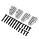 thumbnail image 2 of Amortiguador trasero delantero poroso de Metal, 4 Uds., códigos fijos para coche Axial Capra 1,9 UTB AXI03004 RC, 2 of 8