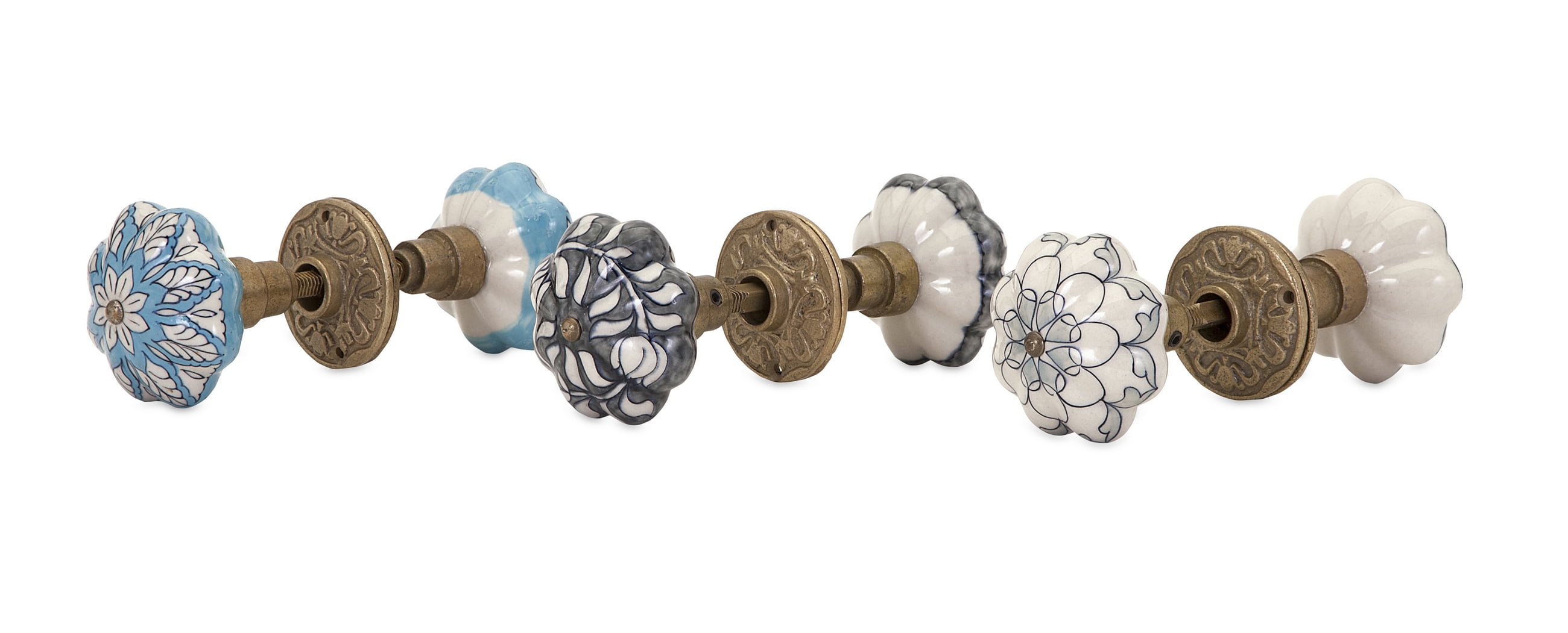 Useful Manee Ceramic Door Handles Assorted 3