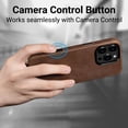 thumbnail image 3 of Funda de piel Belemay para iPhone 16 Pro MagSafe Vintage Brown, 3 of 8
