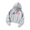 thumbnail image 4 of Sudadera con capucha para mujer, sudadera con capucha, jersey con cordón simple, ropa deportiva para desplazamientos en invierno XL, 4 of 10