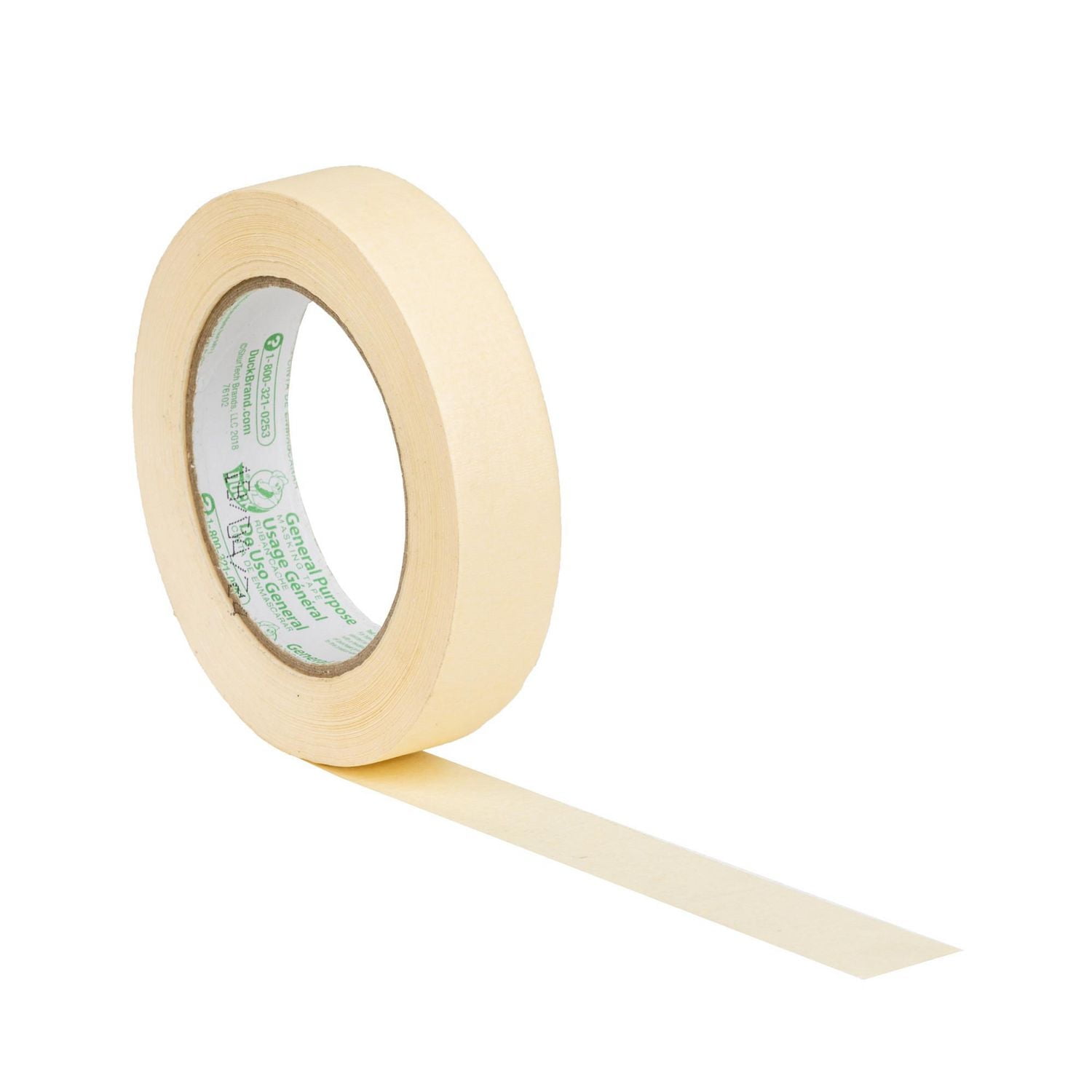 Ruban-cache d’usage général de marque DuckMD – Beige, 24 mm x 55 m Ruban de masquage