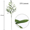 thumbnail image 2 of Yirtree Artificial Plants Greenery Olive Branches Stems Fake Plants Green Leaves Fruits Branch Leaves for Home Office ndoor Outside DIY-Wreath Decor 37-Inch (3pcs), 2 of 8