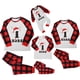 thumbnail image 3 of Conjunto navideño para padres e hijos Conjunto familiar Conjunto de pijamas Conjunto de abrigo para mujer, 3 of 4