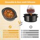 thumbnail image 5 of Revestimiento ovalado de silicona para olla de cocción lenta FROVEN de 4 cuartos, compatible con los revestimientos para ollas Crock Pot y Hamilton Beach, reutilizable, apto para lavavajillas, apto pa, 5 of 5