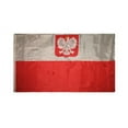 thumbnail image 4 of 3x5 Embroidered Sewn Old Poland Polska Eagle 300D Nylon Flag 3'x5', 4 of 7