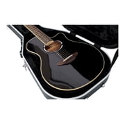Gator Cases Gc-apx Deluxe Molded Case For Apx Style Abs Acoustic Electric Guitar