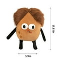thumbnail image 3 of 11.8in Exploding Hairy Potato Plush Doll, Adorable Funny Cute Stuffed Toy, Soft Cozy Fabric, DIY Hair Styling, Multipurpose Pillow and Home Decor, Great Gift for Kids Girls Boys Birthday Holiday, 3 of 6