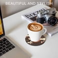 thumbnail image 6 of Japanese Style Coasters Set of 6, Absorbent Coasters for Drinks, Modern Cranes Cherry Flower Wave Brown Coaster for Desk Coffee Table Protection, Home Decor House Warming Gifts 4", 6 of 8